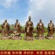 玻璃鋼張仲景人物雕像圖