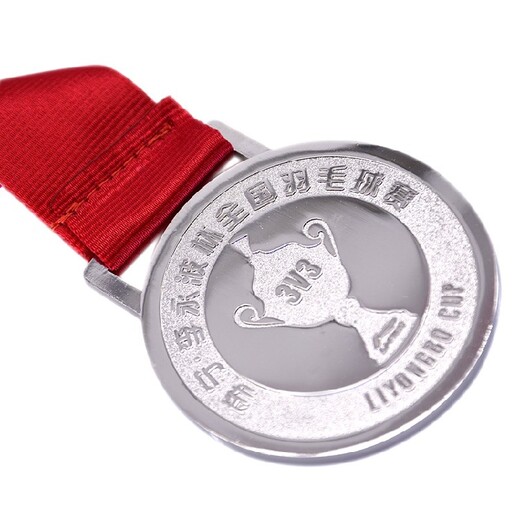 陜西金屬獎牌定制工廠，定制合金材質(zhì)獎章運動會獎牌