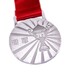 新疆金属奖牌哪里定做，定制合金材质奖章运动会奖牌