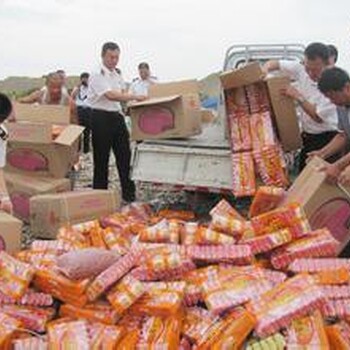 江門銷毀冷凍食品公司飲料銷毀