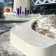 北京密云现场浇筑白色泰科磨石图