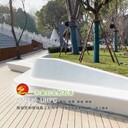 河北邯鄲不變色泰科砼石坐凳花壇