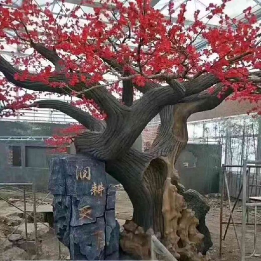 北京安装水泥榕树造景厂家