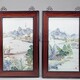 汪野亭瓷板畫(huà)圖