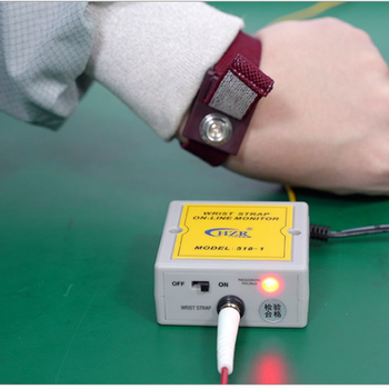 河南防静电手腕带在线监测仪518-1手腕带报警器研发