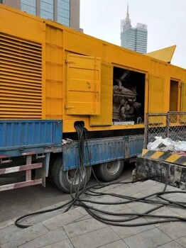 河北衡水進口發電機出租價格