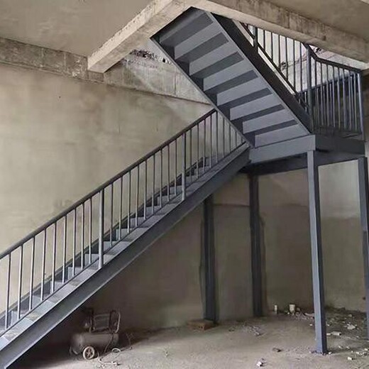 茂名钢结构楼梯订制