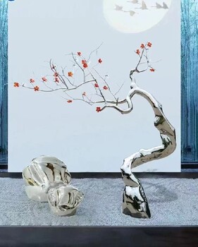 定制不銹鋼梅花樹雕塑報(bào)價(jià),梅花樹雕塑