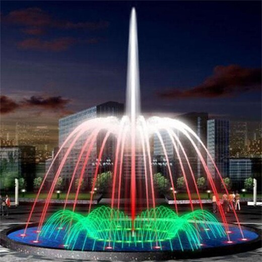 大型灯光音乐喷泉