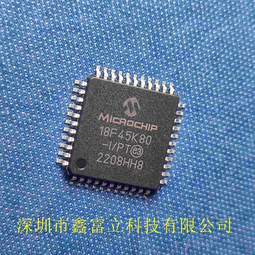 PIC18F27K42-I/ML，微控制器MCU微芯原装进口