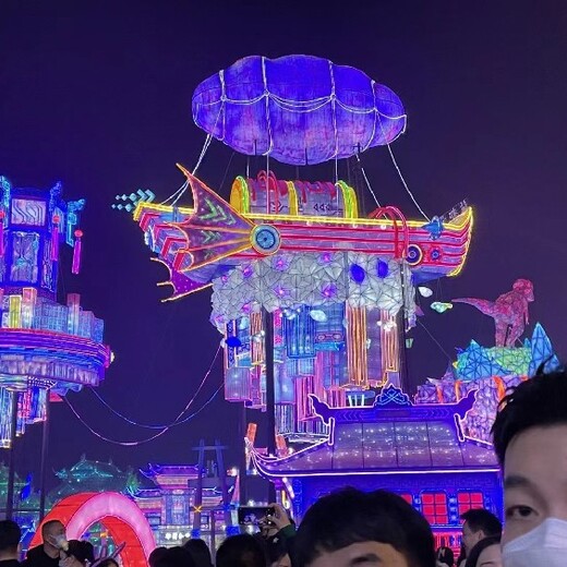 桂林夜游项目花灯制作出售搭建