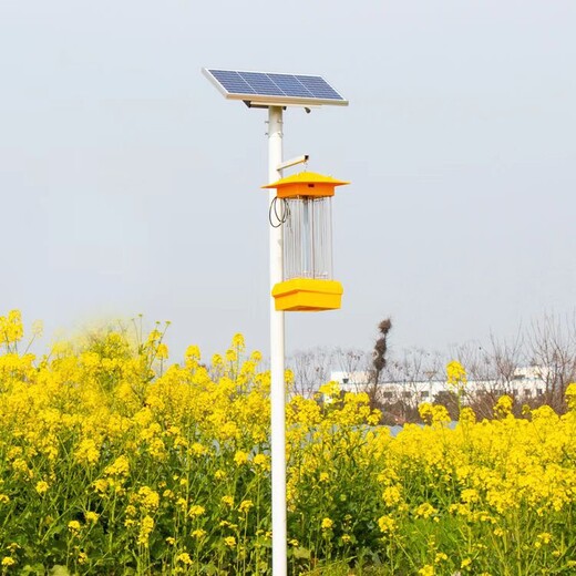 四川风吸式太阳能杀虫灯生产厂家成都自动清虫太阳能杀虫灯