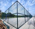 重慶日字型籃球場圍欄網安裝