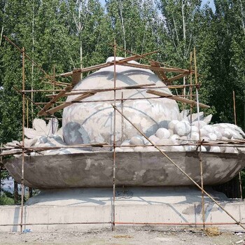 供應(yīng)水泥壽桃雕塑多少錢一個,定制水泥壽桃雕塑廠家