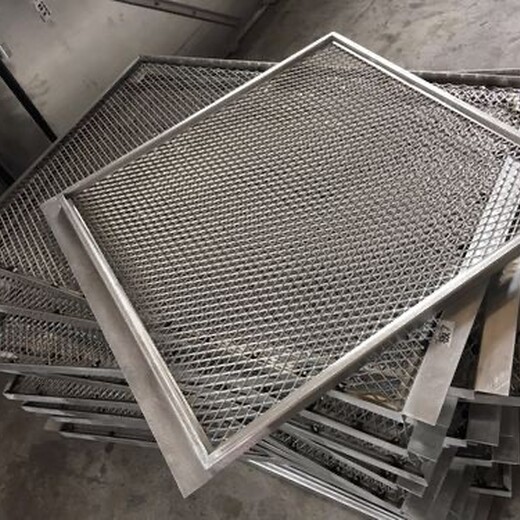 菱形装饰铝板网安装