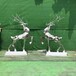 定制不锈钢切面鹿雕塑施工方式,定制不锈钢切面鹿雕塑供应商
