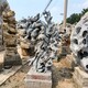 庭院魚池太湖石景觀石圖