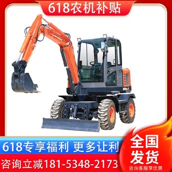 綿陽生產(chǎn)山鼎輪式小型挖掘機市場