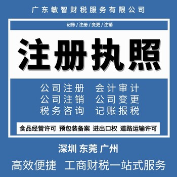 广州南沙注册公司核名工商税务,法人变更流程,代理进出退税