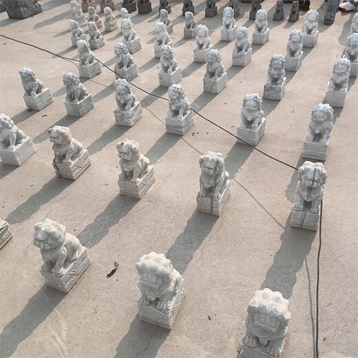 大型石雕石獅子大全