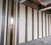 酒店移動隔斷墻可伸縮的活動屏風軟包折疊隔斷移門