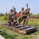 慶陽(yáng)卡通人物浮雕雕塑?chē)?guó)慶優(yōu)惠