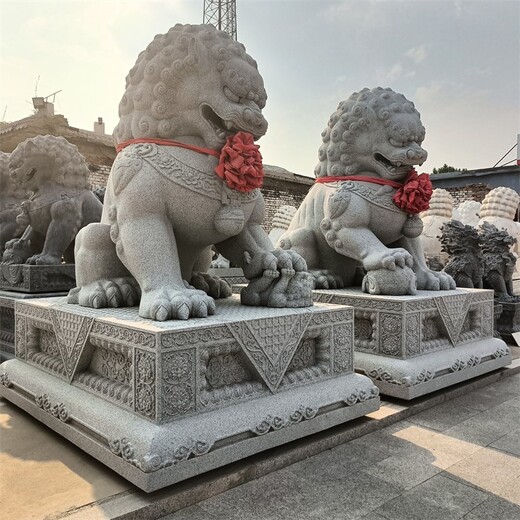 大型石雕石獅子制造商