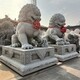 石雕石獅子圖