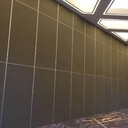 宴會廳移動隔斷推拉門軟包滑軌活動屏風(fēng)隔墻
