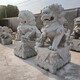 大型庭院石雕石獅子圖