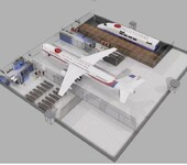 北京大型航空模拟舱飞机场模拟设备标准