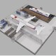 航空模拟舱飞机场模拟设备图