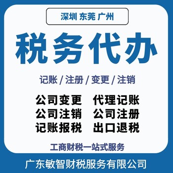 广州南沙代理记账报税工商代理,注册代办,财务代理记账