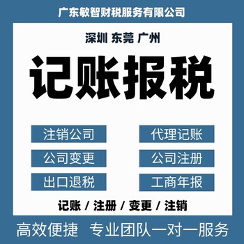 广州南沙代理记账报税工商代理,代理代办,申请注册公司