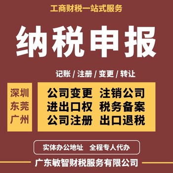 广州天河记账报税代理工商代理,公司注册,企业注销代办