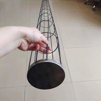 除塵器布袋骨架生產有機硅龍骨噴塑除塵器骨架