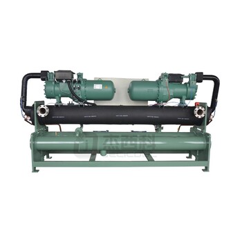 橡膠生產廠家用100HP水冷螺桿式凍水機工業水冷機
