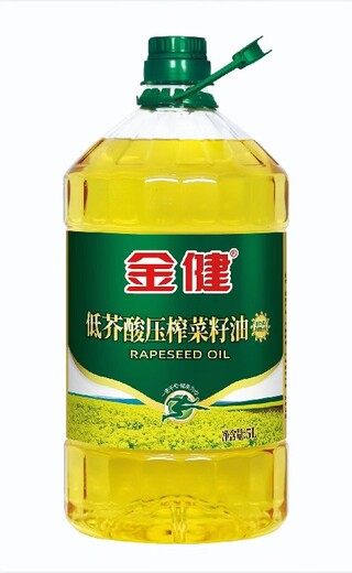 常德金健菜籽油系列保存方法金健低芥酸压榨菜籽油