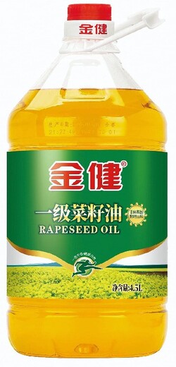 懷化金健菜籽油系列保質(zhì)期金健菜籽油