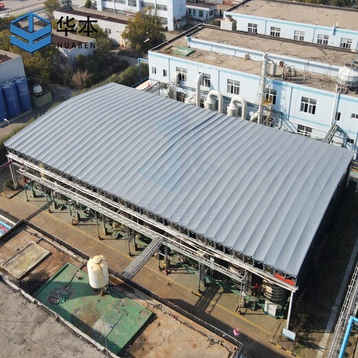 郑州订制大型仓库雨棚质量可靠,大型推拉伸缩雨蓬
