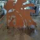 南通耐候鋼指示牌軍興銹蝕鋼板質(zhì)量可靠歡迎咨詢