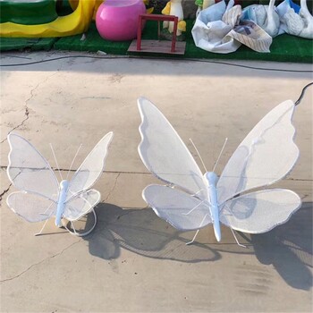 发光蝴蝶雕塑厂家