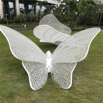 曲阳县大型不锈钢蝴蝶雕塑价格