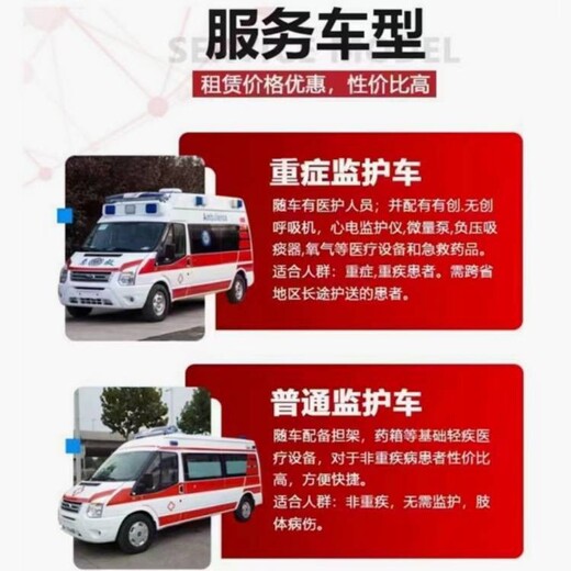 人民医院救护车,附属医院救护车出租,中山市救护车出租