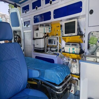 医疗设备氧气充足市十二人民医院救护车出租接送一切病人