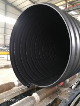 阜新供应HDPE钢带增强螺旋波纹管价格