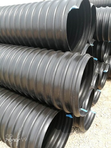 阳泉供应HDPE钢带增强螺旋波纹管厂家
