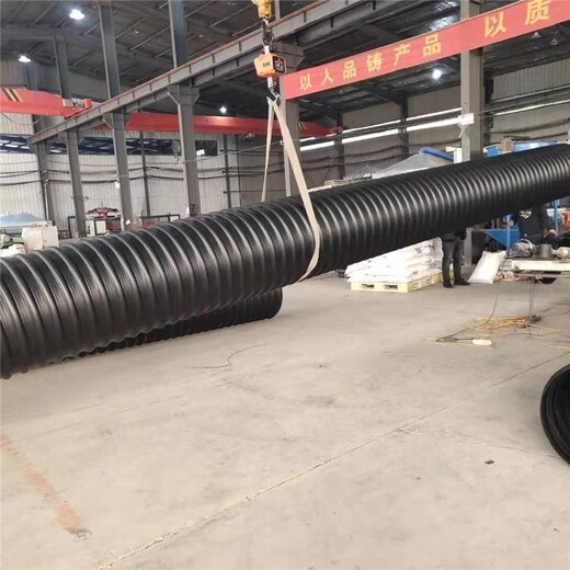 青海出售HDPE钢带增强螺旋波纹管厂家