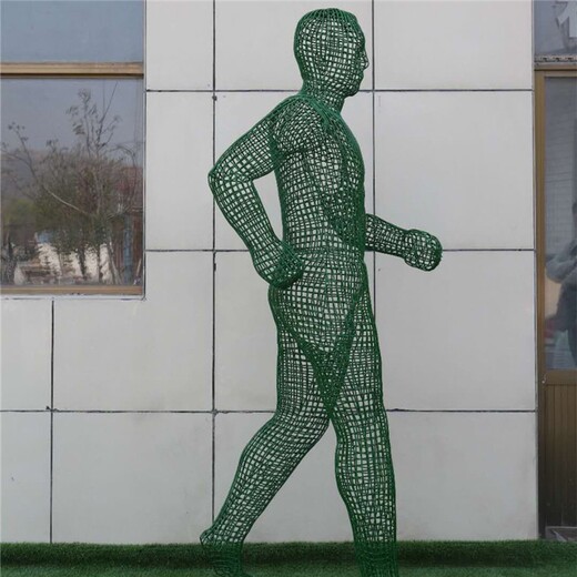 制作跑步人物雕塑加工定制