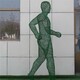 跑步人物雕塑图